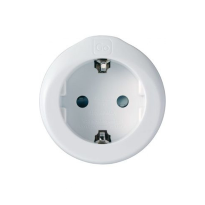 Grounding wall adapter