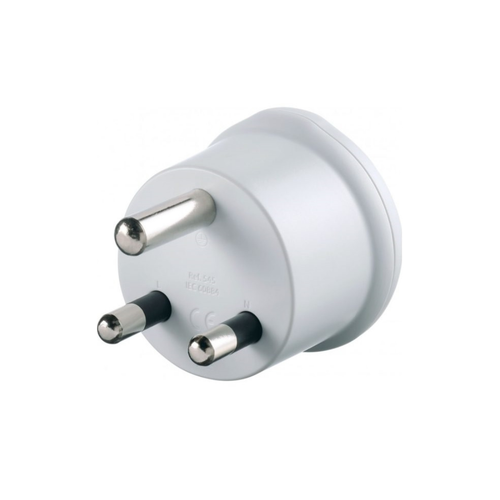 Grounding wall adapter